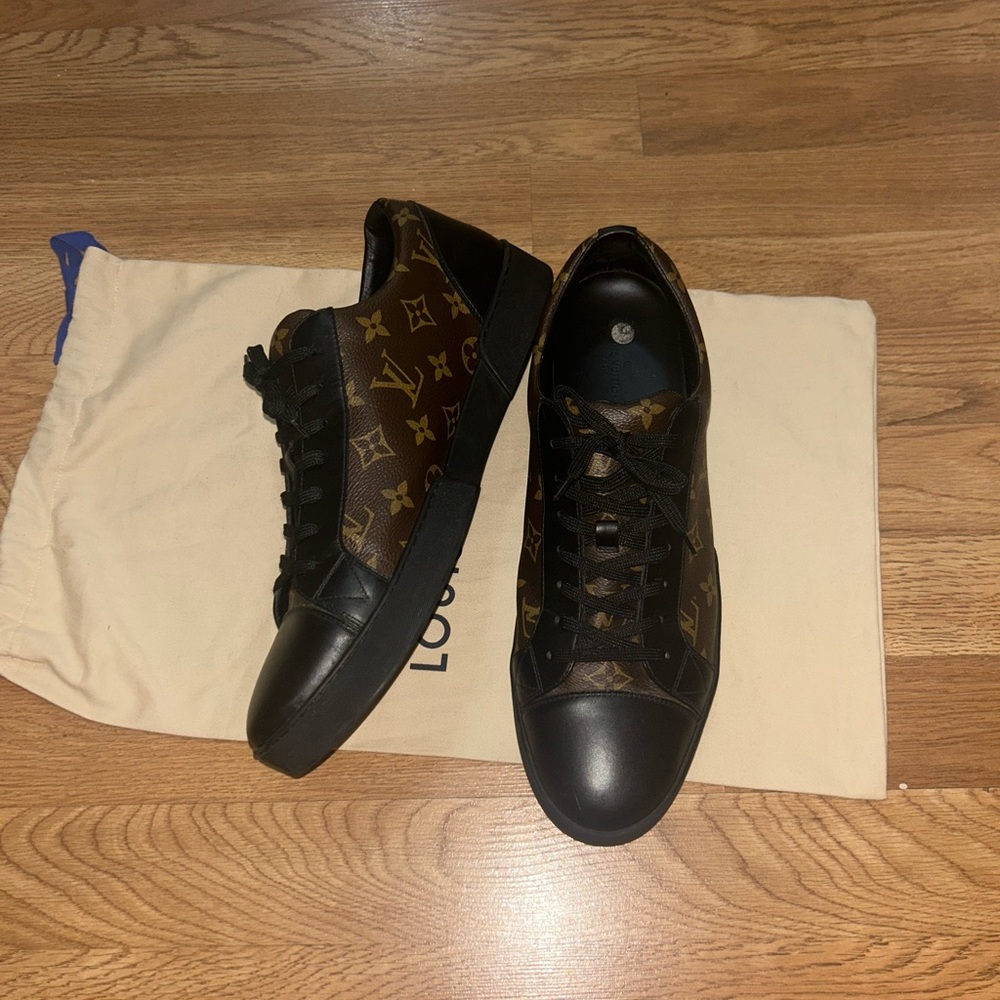 Louis Vuitton match monogram sneakers